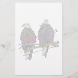 DoppelEagles Amerika Briefpapier