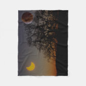 Doppeleklipse-Fleece-Decke Fleecedecke (Vorderseite)