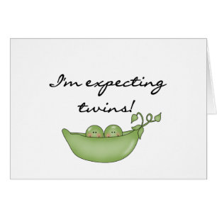 Doppelerbsen in einer Hülse