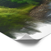 Doppelexposition Bigfoot in der Natur Poster (Ecke)