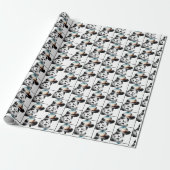 Doppelexposition des Labradors Retriever Geschenkpapier (Ungerollt)
