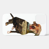 Doppelexpositionshund Case-Mate iPhone Hülle (Rückseite (Horizontal))