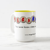 Doppelfarbgroße Tasse (Vorderseite Links)