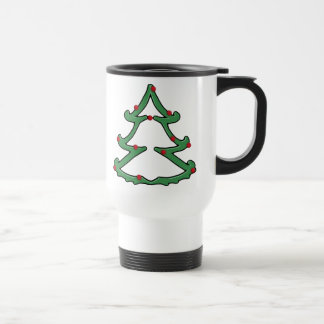 Doppelfeiertags-Baum-Reise-Tasse Reisebecher