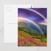 Doppelfelgenlandschaft Postkarte (Vorne/Hinten)