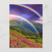 Doppelfelgenlandschaft Postkarte (Vorderseite)