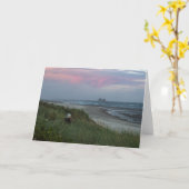 Doppelfelsen mit Frauen-Gruß-Karte Karte (Gelbe Blume)