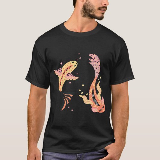 Doppelfische T-Shirt (Vorderseite)