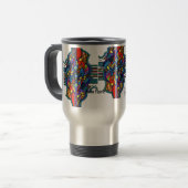 Doppelflammen-Reise-Tassen-rostfreier Stahl Reisebecher (Vorderseite Links)