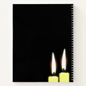 Doppelflammkugel-Trennung Notizblock (Rückseite)