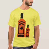Doppelflasche Alkohol 1110 T-Shirt (Vorderseite)