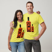 Doppelflasche Alkohol 1110 T-Shirt (Unisex)