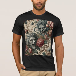 Doppelganger Bosheit – Gothic Wearable Art T-Shirt