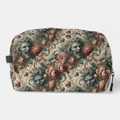 Doppelganger Malevolence - Gothic Floral Waschbeutel (Vorderseite)