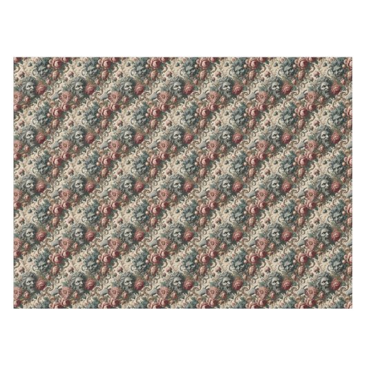 Doppelganger Malevolence - Gothic Medium Pattern Tischdecke (Vorderseite (Horizontal))