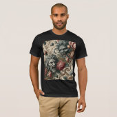 Doppelganger Malevolence – Gothic Wearable Art T-Shirt (Vorne ganz)