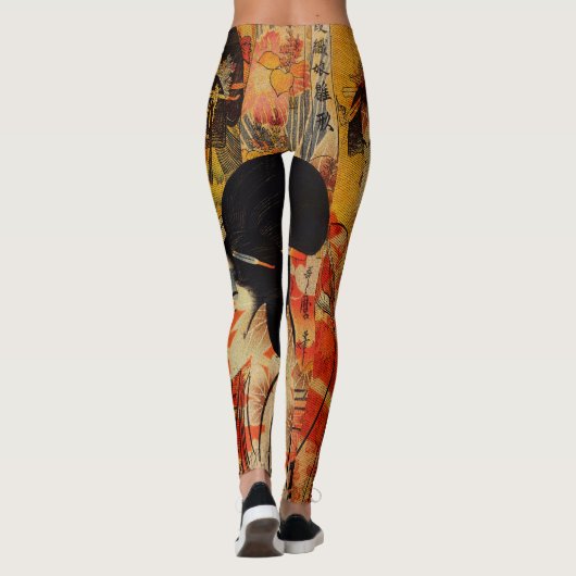 DoppelGeisha Leggings (Rückseite)