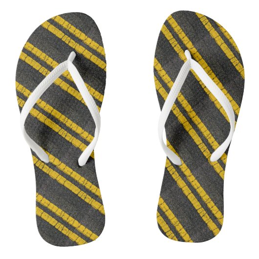 Doppelgelbe Linie Badesandalen (Fußbett)