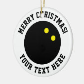 Doppelgelbe PunktSquashkugel Weihnachtsschmuck (Links)