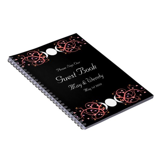 Doppelgöttin Wiccan lesbischer Handfasting Notizblock (Rechte Seite)