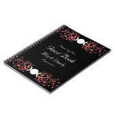 Doppelgöttin Wiccan lesbischer Handfasting Notizblock (Linke Seite)