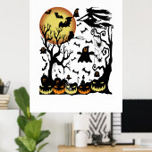 Doppelhalloween Poster (Heimbüro)