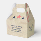 Doppelheader für zwei oder vier Geschwistern Geschenkschachtel (Rückseite)