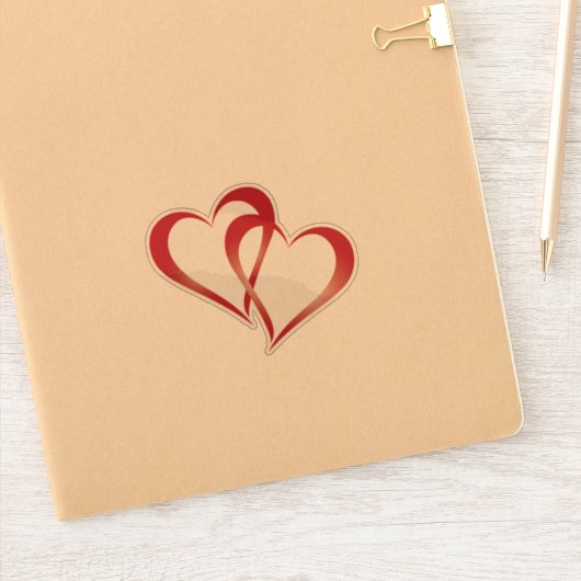 Doppelheftsticker Aufkleber (Notizbuch)