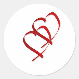 Doppelheftsticker Runder Aufkleber