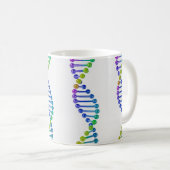 Doppelhelix-DNA Kaffeetasse (VorderseiteRechts)