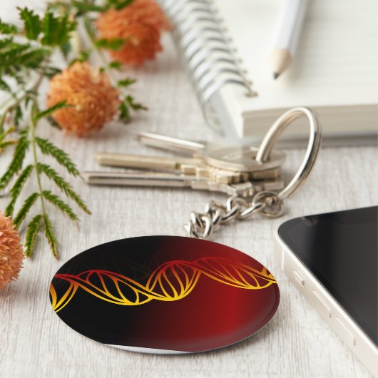 Doppelhelix Schlüsselanhänger (Seite)