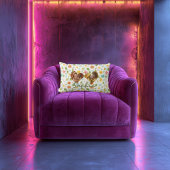 Doppelherz Foto Pillow Herz & Kawaii Muster Kissen