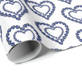 Doppelherz Geschenkpapier (Rolleneckpunkt)