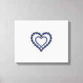 Doppelherz Leinwanddruck (Vorderseite)