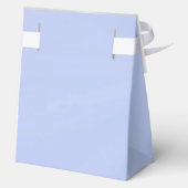 Doppelherzen Danke - Blau/Silber Geschenkschachtel (Rückseite)