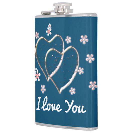 Doppelherzen, Flachmann (Links)