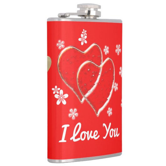 Doppelherzen, Flachmann (Rechts)