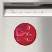 Doppelherzen I Liebe Sie Magnet (In Situ (Geschirrspüler))