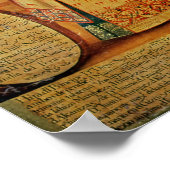 Doppelhochzeit zwischen zwei Inka-Frauen Poster (Ecke)