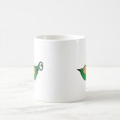 Doppelhülsen-Grafik Kaffeetasse (Mittel)