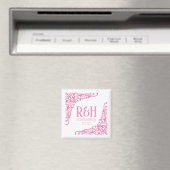 Doppelinitials Magnet (In Situ (Geschirrspüler))