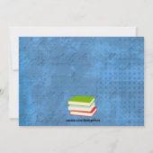 Doppeljungen, die herum Abschluss-Einladung Einladung (Rückseite)