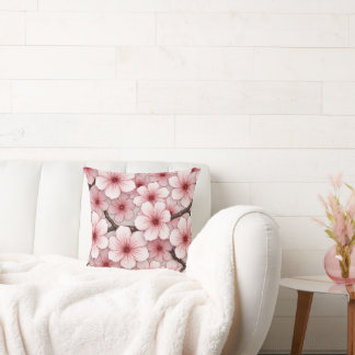 Doppelkherry Blossom Kissen Kissen