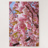 Doppelkirschblossom: Sato-zakura Puzzle (Vertikal)