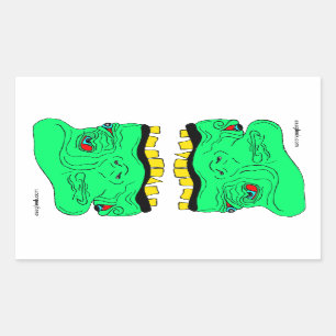 Doppelkobold geht Aufkleber voran