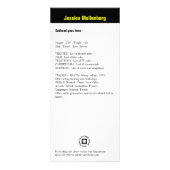 Doppelkopffoto Werbekarte (Hinten)