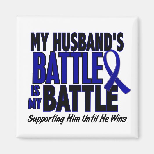 Doppelkrebs MY BATTLE ZU 1 Mann Magnet (Vorne)