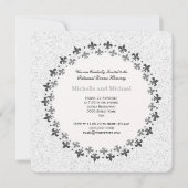 Doppelkreis der Lilie Einladung (Rückseite)