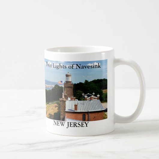 Doppellichter von Navesink, New-Jersey Tasse (Rechts)