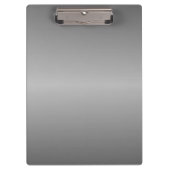 Doppellinige Steigung H - dunkelgrau und hellgrau Klemmbrett (Vorderseite)